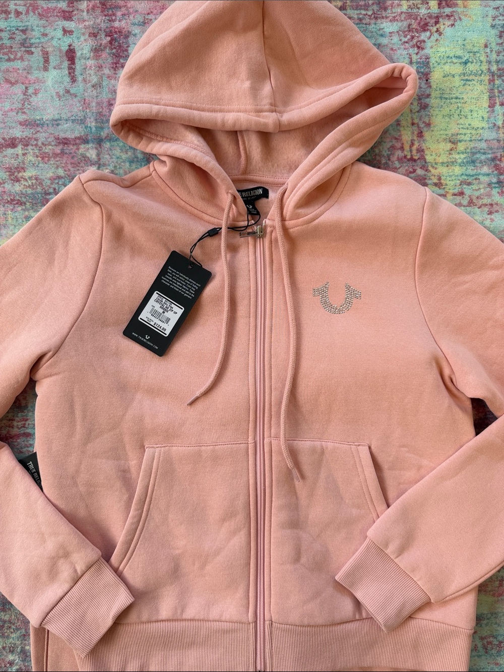 True Religion Pink Hoodie & Jogger Set - Picture 4 of 16